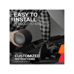 77-2582KTK K&N Performance Air Intake System -K&N Shop INSTL 3INT 307