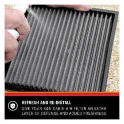 99-6000 K&N Cabin Filter Cleaning Care Kit 12 99-6000 K&N Cabin Filter Cleaning Care Kit -K&N Shop INSTL CabinC 2