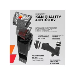 63-1584 K&N Performance Air Intake System -K&N Shop INT AirBox 24