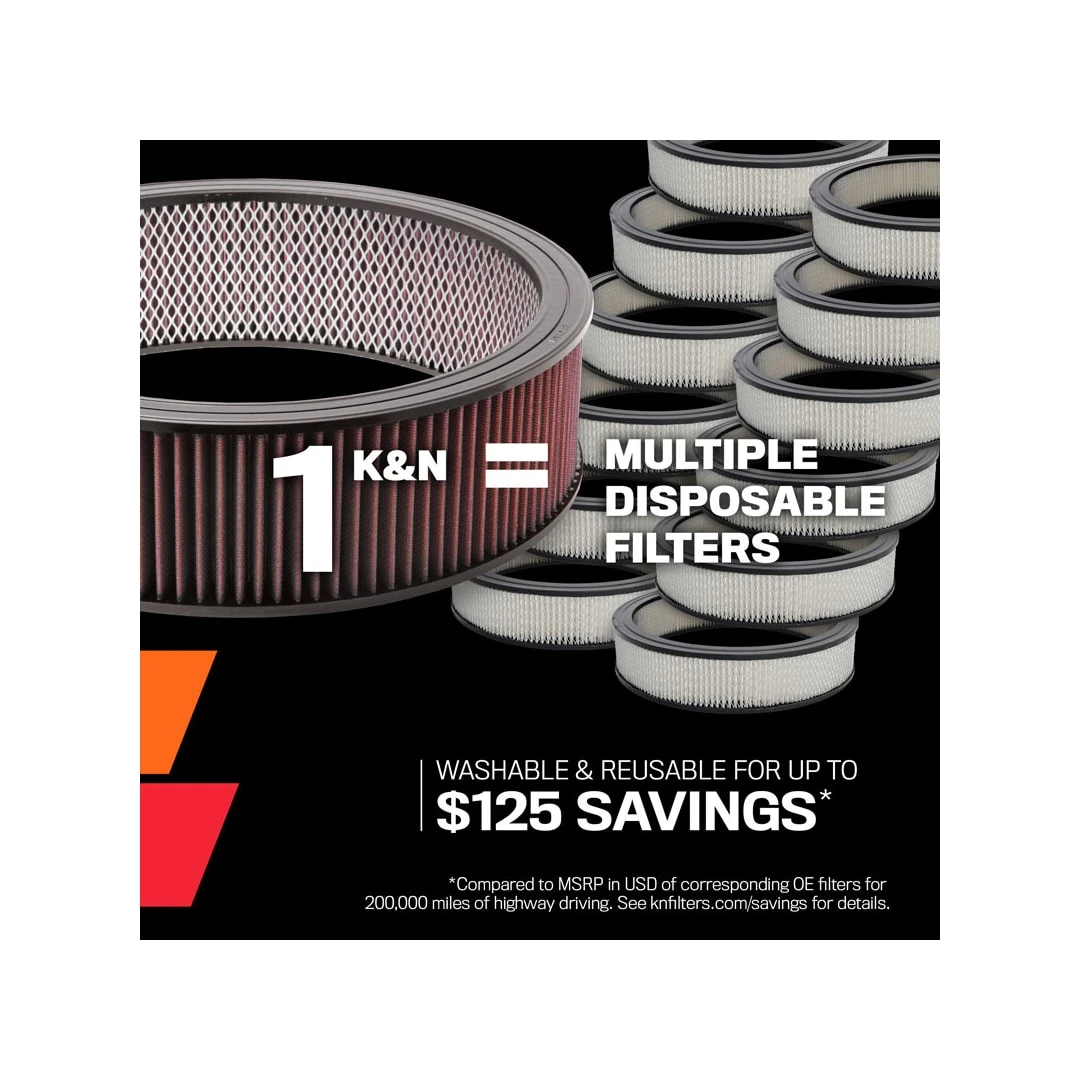 E-2991 K&N Replacement Air Filter 6 E-2991 K&N Replacement Air Filter - Image 6