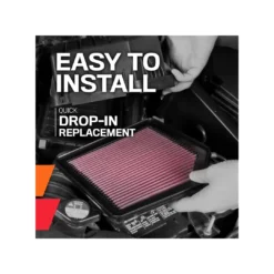 33-3079 K&N Replacement Air Filter -K&N Shop Instl 3Pnl 282
