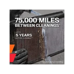 33-2444 K&N Replacement Air Filter -K&N Shop Maint 4Pnl 160